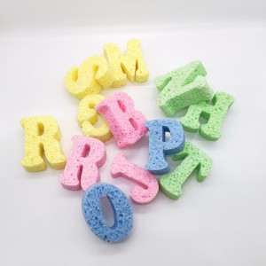 Spugna doccia set naturale kid cellulosa spugna corpo massaggio naturale bagno di mare spugna esfoliante